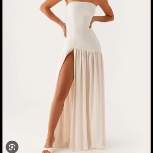 Peppermayo Eden Strapless Maxi Dress